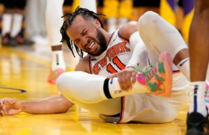 Jalen Brunson de Knicks sale al menos 2 semanas con esguince