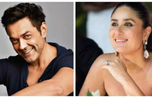 La interacción juguetona de Kareena Kapoor con Bobby Deol toma globos oculares después de los rumores de que su esposa Tanya la abofeteando durante Ajnabee |