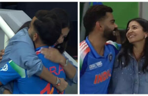 Anushka Sharma abraza amorosamente a Virat Kohli después de que India gana contra Nueva Zelanda en Champions Trophy 2025 – Ver fotos |