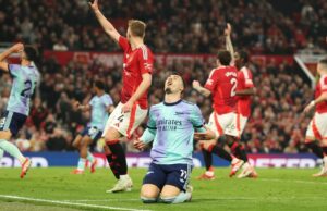 Dibujar en Man Utd Deja el título del Arsenal esperanzas en el soporte vital