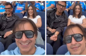 Vivek Oberoi comparte un video de Ind vs NZ Final con Yuzvendra Chahal y RJ Mahvash: 'Kya Lagta Hai … India Jetegi?' ,