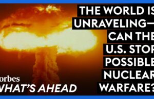 El mundo se está desmoronando: ¿Estados Unidos detendrá una posible guerra nuclear?