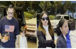Kareena Kapoor y Saif Ali Khan Jet Off con niños por delante de Holi | Noticias de la película hindi