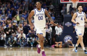 Oweh Burns Oklahoma nuevamente mientras Kentucky avanza en el torneo SEC
