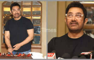 Aamir Khan presenta a su 'novia' Gauri en su 60 cumpleaños; solicita paparazzi que no haga clic en sus fotos |