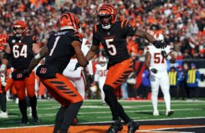 Bengals alcanza extensiones con WRS Ja'Marr Chase, Tee Higgins