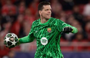 Wojciech Szczesny de Barcelona en Smoking: No sigas mi ejemplo
