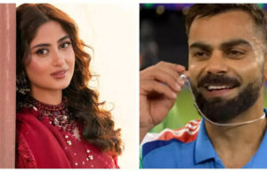 Cuando la actriz paquistaní Sajal Ali elogió a Virat Kohli como el “héroe más grande” después de que hizo alarde de su anillo de bodas en el campo |
