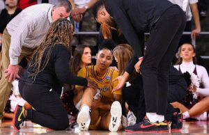 Juju Watkins se llevó con lesiones cuando USC alcanza el dulce 16