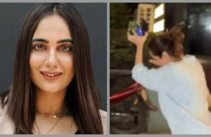 Kusha Kapila esconde su rostro mientras los paparazzi la acosan en un viejo video; Los internautas lo llaman 'escenificado' |