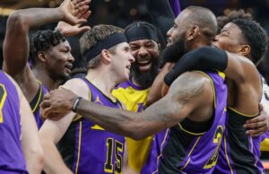 LeBron James salva el día como retroceso en Buzzer Lifts Lakers
