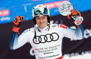 Henrik Kristoffersen se asegura el título de Slalom de la Copa Mundial