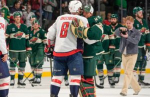 Alex Ovechkin lidera las capitales en homenaje a Marc-Andre Fleury de Wild