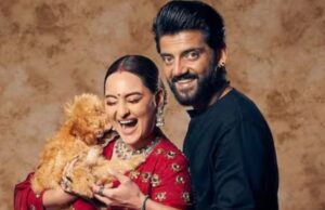 Sonakshi Sinha al publicar fotos con Zaheer Iqbal en las redes sociales: estamos felices de compartir nuestra felicidad con los demás | Noticias de la película hindi