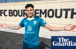 Evanilson: 'Dejé 40c en Río para ir a -5 … No pude terminar la sesión de entrenamiento' | Bournemouth