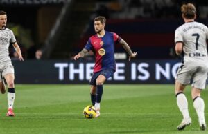 Apelación de Osasuna, dice que el jugador de Barcelona no era elegible para el partido