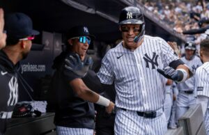 Los Yankees batean nueve jonrones, y la persecución de Judge por 63 comienza