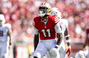 Fuentes: es poco probable que los 49ers intercambiaran a Brandon Aiyuk antes de la bonificación.