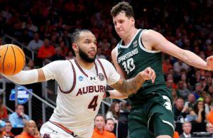 Auburn en Final Four sobre MSU en medio de la lesión de Broome