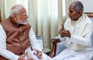 Modi se conecta con el maestro Ilaiyaraaja