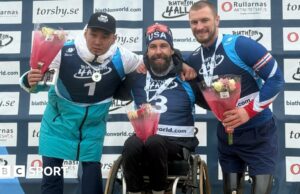 Para-Biatlón: Scott Meenagh de Gran Bretaña afirma bronce en el sprint para-biatlón