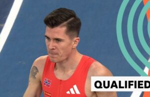 Campeonato de interior de atletismo mundial: Jakob Ingebrigtsen y Neil Gourley avanzan a 1500m final