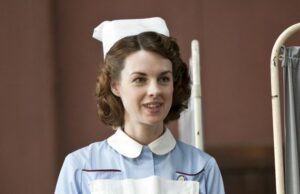 Llame a la razón de la leyenda de la partera Jessica Raine para dejar el show de la BBC y el marido muy famoso