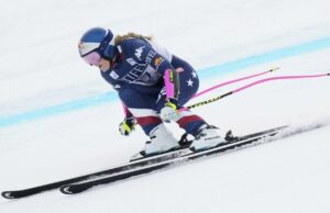 Lindsey Vonn toma el segundo lugar en la última carrera de la Copa Mundial de su temporada de regreso, Lara Gut-Behrami gana