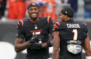 Bengals que extiende Ja'Marr Chase, Tee Higgins envía un mensaje sobre sus talentos, y también una advertencia sobre el Draft de la NFL de este año