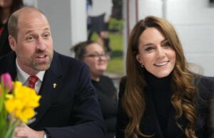 El príncipe William, Kate Middleton asiste a Gales, Inglaterra, seis naciones