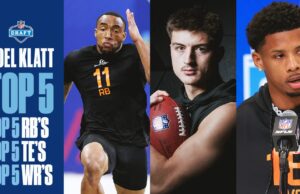 2025 Draft de la NFL: clasificación de los 5 mejores corredores, alas cerradas y receptores anchos