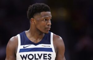 Anthony Edwards multó a $ 35,000 por tirar a la pelota a la multitud de Lakers