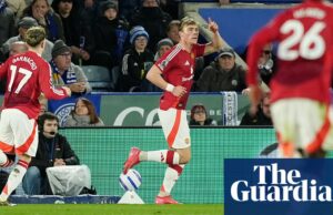 Rasmus Højlund termina la sequía de gol como Manchester United Cruise más allá de Leicester | Liga Premier