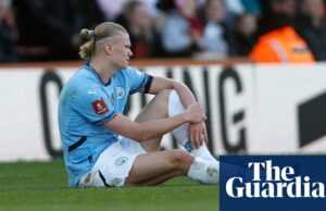 Manchester City envía a Erling Haaland al especialista por una lesión en el tobillo preocupante | Manchester City