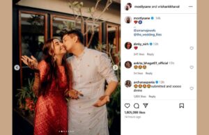 En el actor malhumorado Parjakta Koli's Mehendi