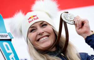 Lindsey Vonn hace historia con el segundo lugar en la carrera de la Copa Mundial