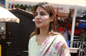 Lo primero que hizo Rhea Chakraborty después de obtener un chit limpio