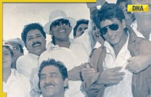 Shah Rukh Khan, Dalip Tahil, Mithun Chakraborty, Anupam Kher juega al cricket en retroceso Foto: 'Weren Bollywood Just Baazigars …'