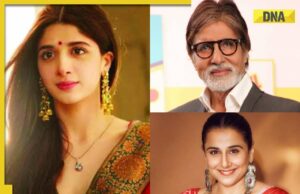 La actriz paquistaní Mawra Hocane en Amitabh Bachchan, Vidya Balan elogiándola por Sanam Teri Kasam: 'Waqt se Pehle …'
