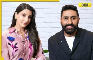 Abhishek Bachchan insta a los cineastas a elegir a Nora Fatehi en papeles principales: “Ella va a …”
