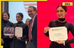 Bhumi Pednekar obtiene un título de Harvard, Certificado de alarde: 'Las matemáticas todavía no son …'