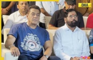 Antes del trailer de Sikandar, Salman Khan se encuentra con el vicepresidente CM Eknath Shinde; Suniel Shetty, Arjun Kapoor, Rampaal Yadav Únete a él para …, el video se vuelve viral
