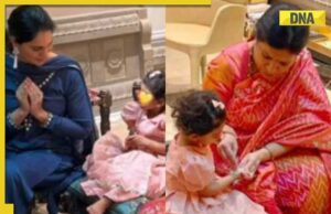 Los fanáticos se preguntan cuando la esposa de la estrella de RRR Upasana Kamineni celebra a Ugadi con su hija Karaa