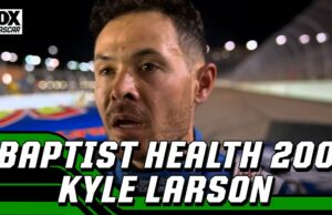 Kyle Larson en Baptist Health 200 Win y Chance for Cup Series el domingo | NASCAR en Fox