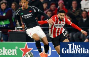 William Saliba 'realmente feliz' en el Arsenal y pensando en Big en la Liga de Campeones | Arsenal