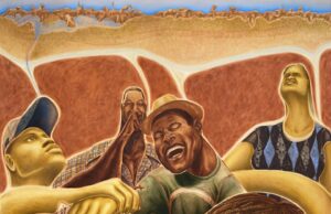 Los lienzos contorsionados de Georgia Semple reflejan “La tensión entre la percepción y la realidad”