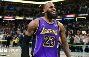 NBA: LeBron James anota tarde para poner fin a la racha perdedora de La Lakers