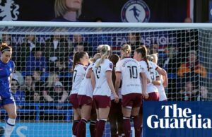 Roundup de WSL: West Ham's Martinez Snatches Point cuando se corta el liderazgo del Chelsea | Super League femenina