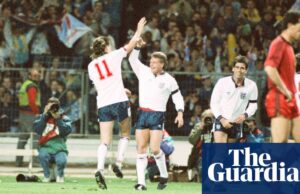 'Un cachorro en el parque': recordando el primer gol de Paul Gascoigne para Inglaterra | Paul Gascoigne