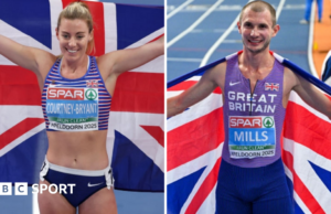 Campeonato de interior de atletismo europeo: GB gana tres platas para terminar octavo en la mesa de medallas